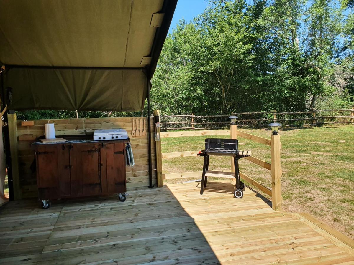 Moulin Du Pommier Glamping & Camping Saulgond Esterno foto