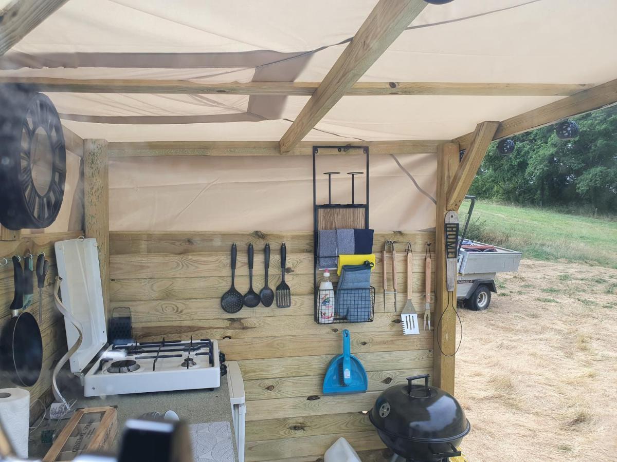 Moulin Du Pommier Glamping & Camping Saulgond Esterno foto